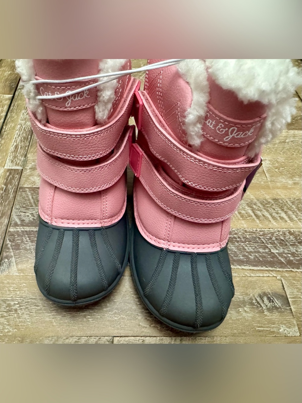 ⛄️Cat & Jack Pink Kids Winter Snow Boots: size 11T - NWT ⛄️